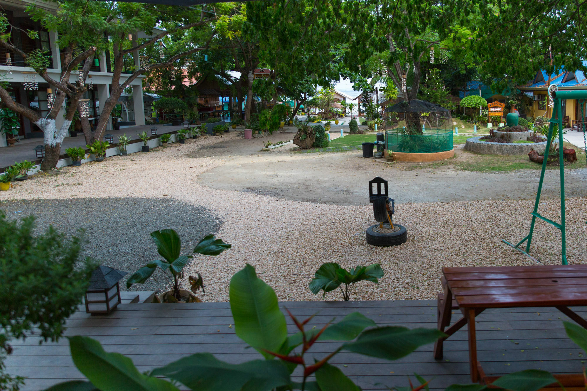 การันโช บีช เฮาส์ Hotel มักตัน ภายนอก รูปภาพ